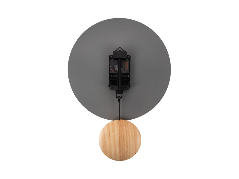 Karlsson Wall clock Arlo pendulum matt dark grey