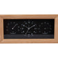 Karlsson Alarm clock Neat bamboo rectangle black