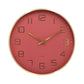 Karlsson Wall clock Elegance Glow red ochre