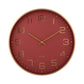 Karlsson Wall clock Elegance Glow red ochre