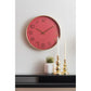 Karlsson Wall clock Elegance Glow red ochre