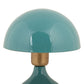 Leitmotiv Table lamp Binc enamel turquoise blue