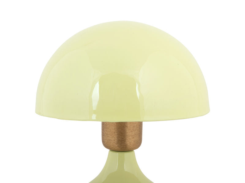 Leitmotiv Table lamp Binc enamel matcha green