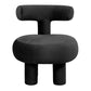 Leitmotiv Chair Abrazo velvet black