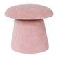 Leitmotiv Pouf Mushroom brushed velvet faded pink