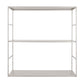 present time Wall rack Level metal matt warm grey