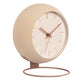 Karlsson Table clock Nirvana Globe sand brown