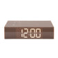 Karlsson Alarm clock Book LED ABS warm grey