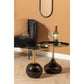 Leitmotiv Side table Mila iron enamel black