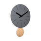 Karlsson Wall clock Arlo pendulum matt dark grey