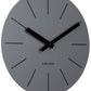 Karlsson Wall clock Arlo pendulum matt dark grey