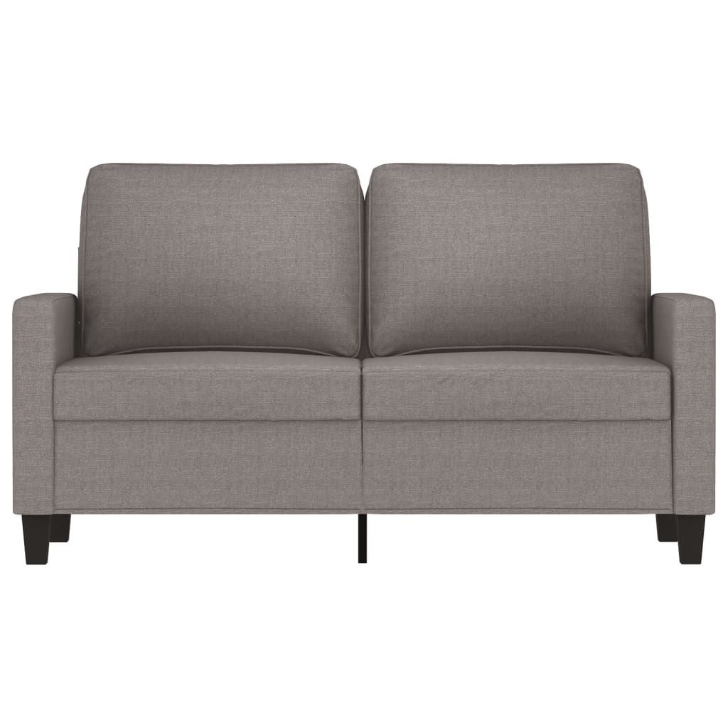 2-personers sofa 120 cm stof gråbrun