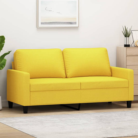 2-personers sofa 140 cm stof lysegul