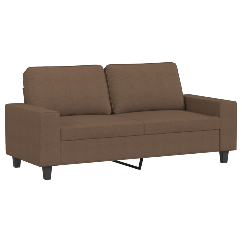 2-personers sofa 140 cm stof brun