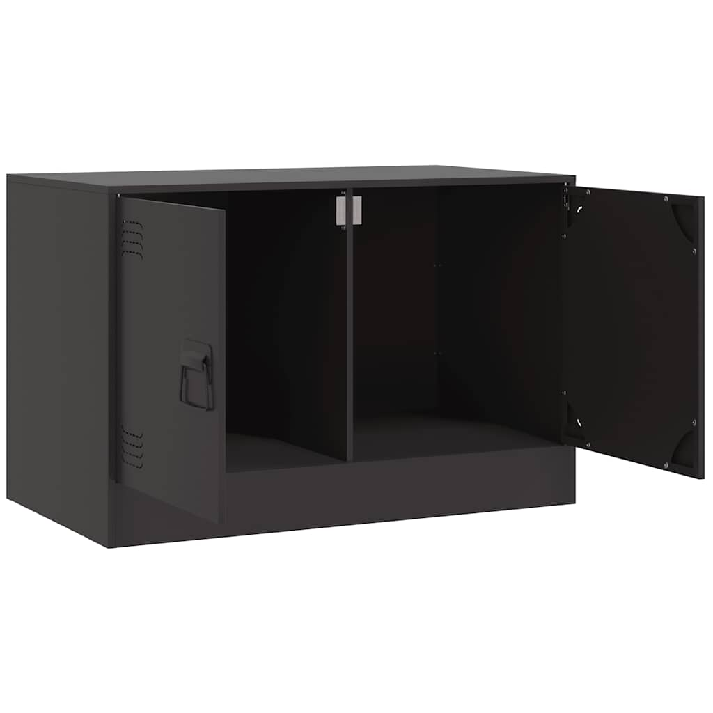 tv-borde 2 stk. 67x39x44 cm stål sort