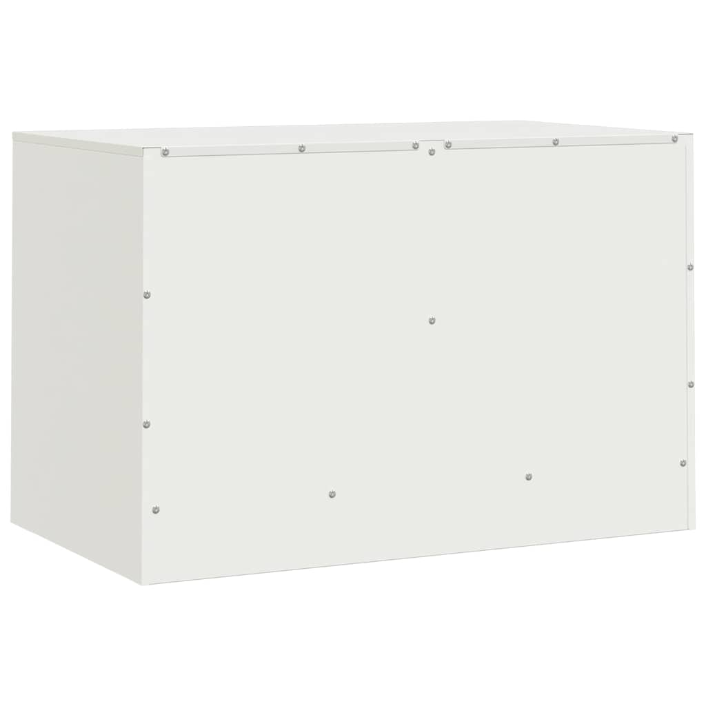 tv-borde 2 stk. 67x39x44 cm stål hvid