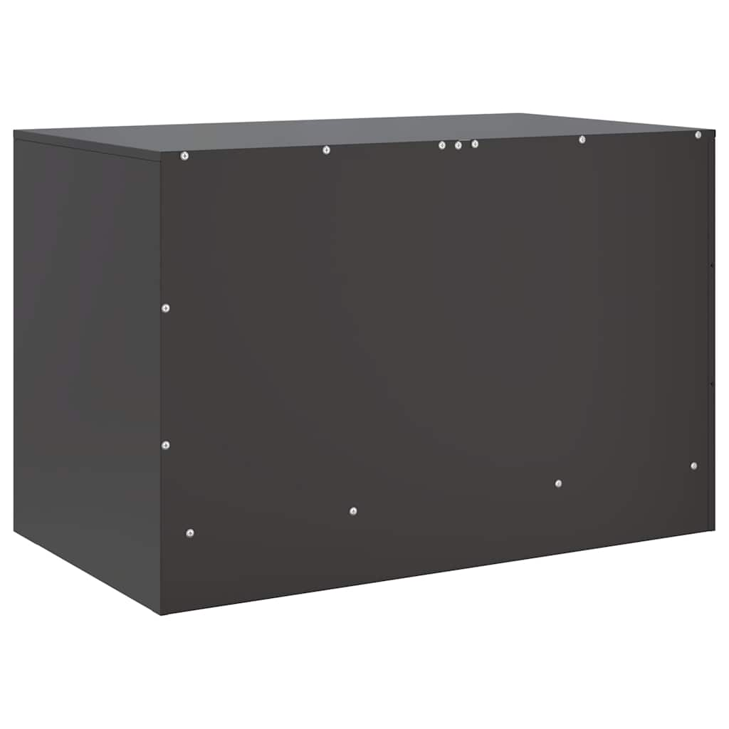 tv-borde 2 stk. 67x39x44 cm stål sort