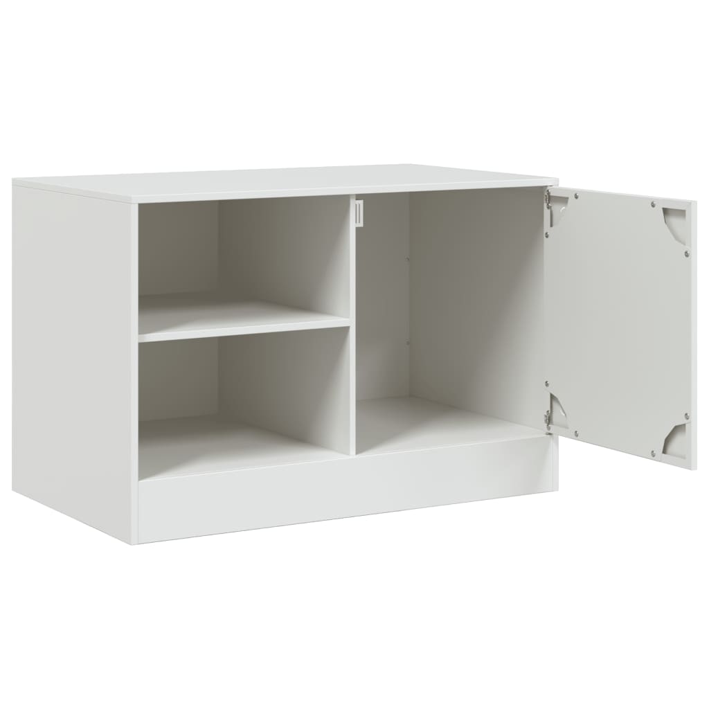 tv-borde 2 stk. 67x39x44 cm stål hvid