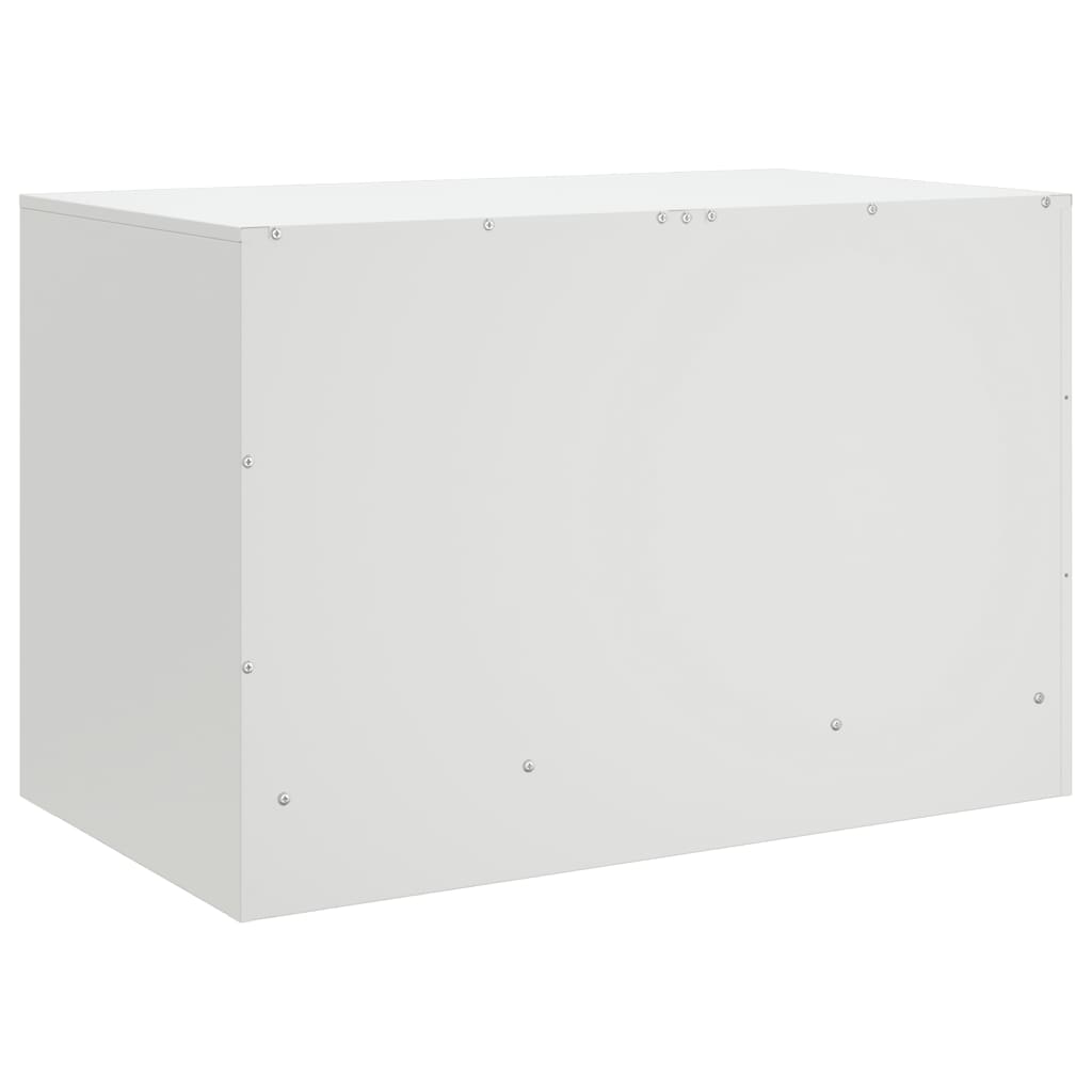 tv-borde 2 stk. 67x39x44 cm stål hvid