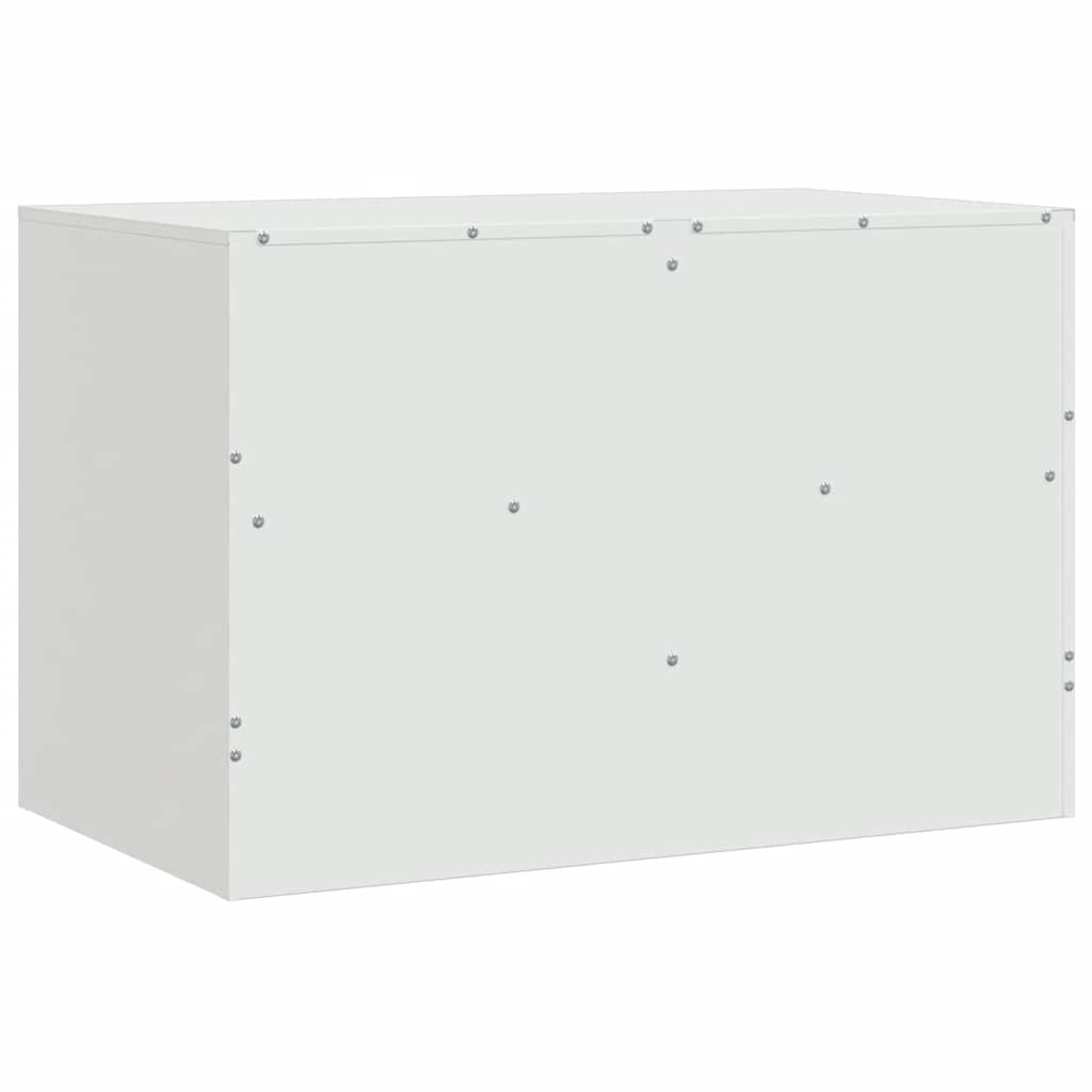 tv-borde 2 stk. 67x39x44 cm stål hvid