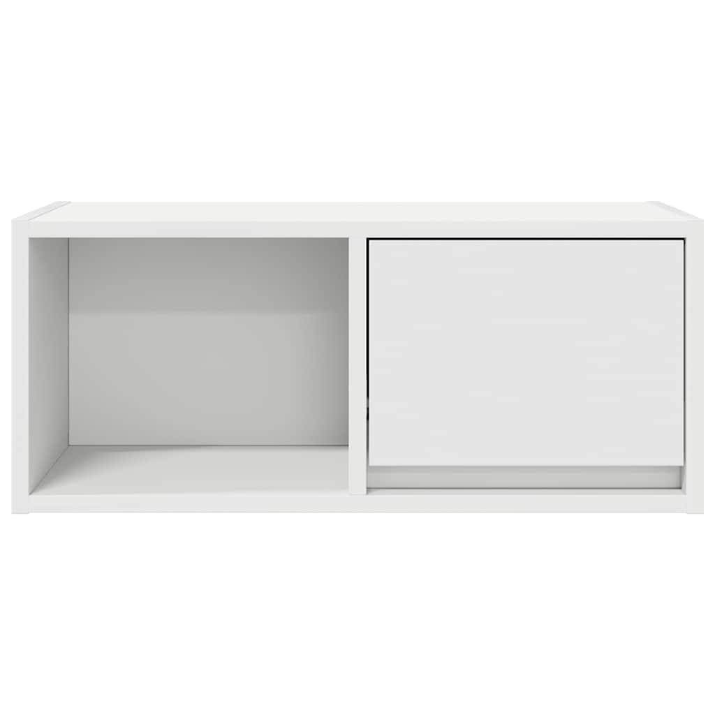 tv-bord 60x31x25,5 cm konstrueret træ hvid