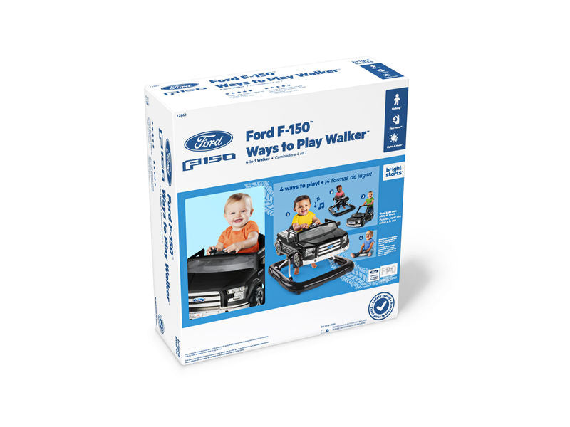 BRIGHT STARTS Bright Starts 4-i-1 Gåvogn, Ways to Play Walker™ - Ford F-150 BRIGHT STARTS