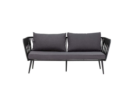 Bloomingville Pavone Sofa, Sort, Metal