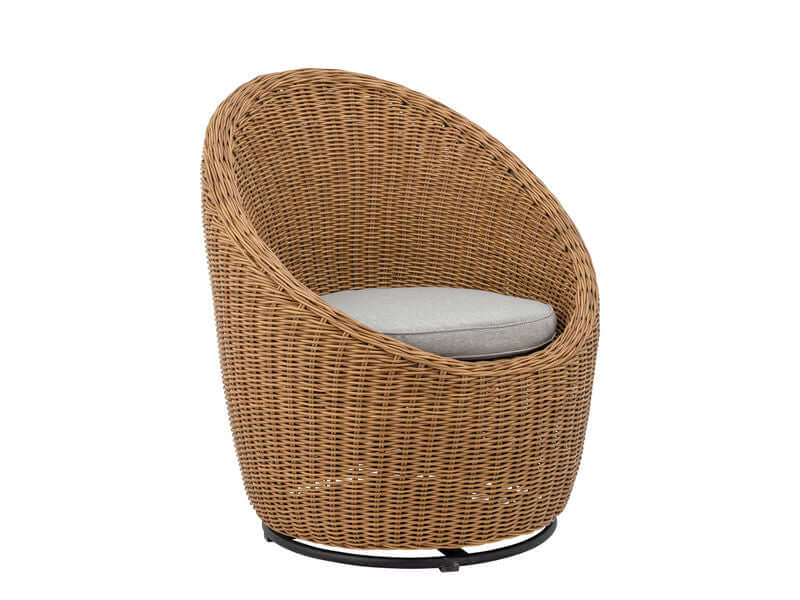 Bloomingville Roccas Loungestol, Brun, Polyrattan