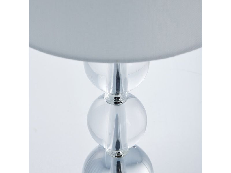 Lene Bjerre Design DK Sille bordlampe H55 cm. sølv