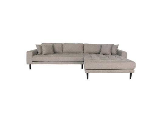 Lido Lounge Sofa - Stone (Højrevendt)