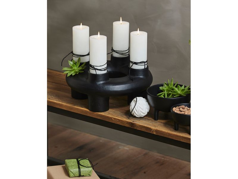 Nordal A/S SENJA candle holder, large, f/4 candles