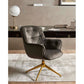 Nordal A/S LEA office chair, velvet