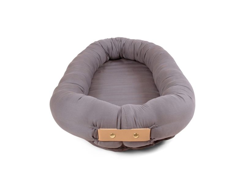 FILIBABBA Babynest - Kapok - Grey FILIBABBA