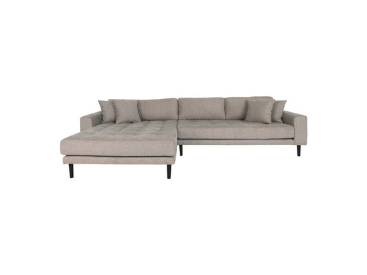 Lido Lounge Sofa - Stone (Venstrevendt)